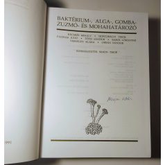   Simon Tibor (szerk.): Baktérium-, alga-, gomba-, zuzmó- és mohahatározó
