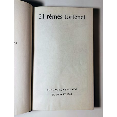 Borbás Mária (szerk.): 21 rémes történet