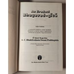   A. C. Bhaktivedānta Swāmī Prabhupāda: Az eredeti Bhagavad-gitá