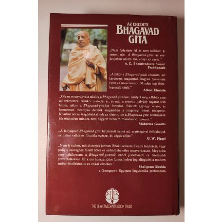 A. C. Bhaktivedānta Swāmī Prabhupāda: Az eredeti Bhagavad-gitá