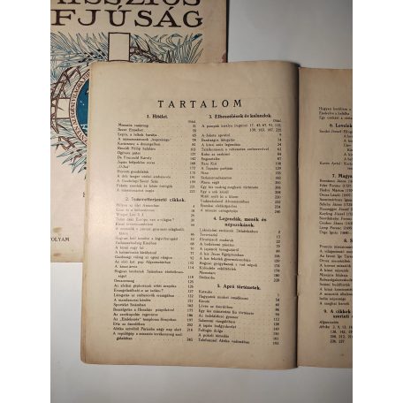 Missziós Ifjúság III. évf. 1-6 + 8-10. sz. 1931-1932 (hiányos)
