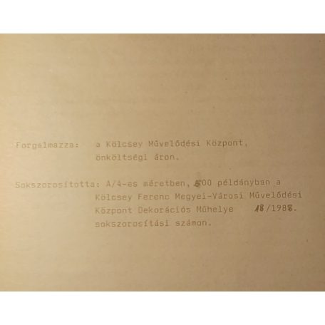 Endes Mihály, Dr. (főszerk.): Természettudományos tájékoztató