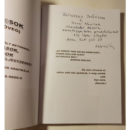 Gáspár János: Ágak és gyökerek (Dedikált)