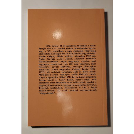 Gáspár János: Forgácsok (Dedikált)