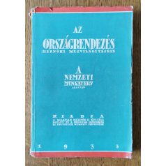   Az országrendezés mérnöki megvilágításban (Nemzeti munkaterv alapján)  (1933)