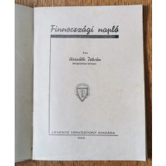 Horváth István: Finnországi napló (1943)