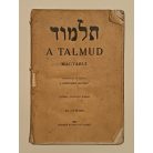 Luzsénszky Alfonz: A Talmud magyarul