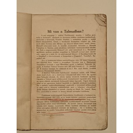 Luzsénszky Alfonz: A Talmud magyarul