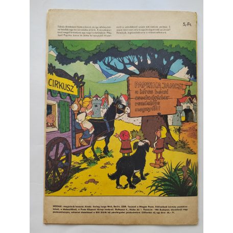 Mozaik 1980/3 Gombócos Fáni