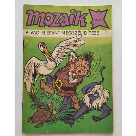 Mozaik 1986/10 A vad elefántok megszelidítése