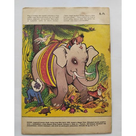 Mozaik 1986/10 A vad elefántok megszelidítése