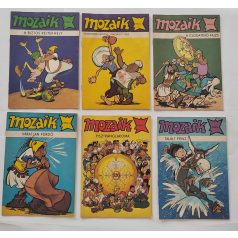   Mozaik 1984 1-12 szám. (teljes évfolyam, számonként, tűzve)