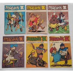   Mozaik 1985 1-12 szám. (teljes évfolyam, számonként, tűzve)
