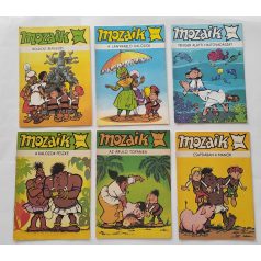   Mozaik 1988 1-12 szám. (teljes évfolyam, számonként, tűzve)