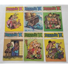   Mozaik 1989 1-12 szám. (teljes évfolyam, számonként, tűzve)