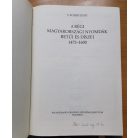 V. Ecsedy Judit: A régi magyarországi nyomdák betűi és díszei 1473-1600