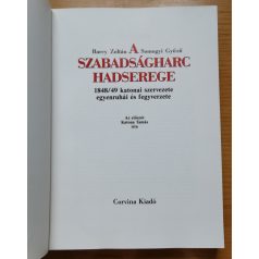 Barcy Zoltán: A szabadságharc hadserege