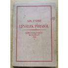 Ady Endre: Levelek Párisból