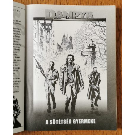 Mauro Boselli – Maurizio Colombo: Dampyr - A Sötétség Gyermeke 1.