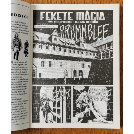 Mauro Boselli – Maurizio Colombo: Dampyr - A Sötétség Gyermeke 6. – Fekete mágia