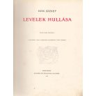 Kiss József: Levelek hullása. [Újabb költemények] Falus Elek rajzaival. 