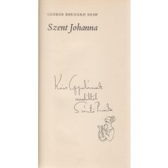   Shaw, George Bernard: Szent Johanna. [Dráma.] (Szántó Piroska dedikációjával!)