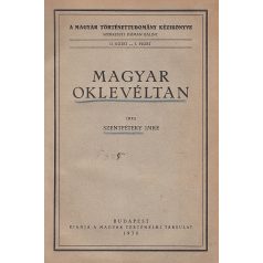 Szentpétery Imre: Magyar oklevéltan