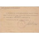 Erdőőri-vadöri egészségi alkalmassági vizsgálat orvosi bizonyítványa. 1924. Sövényháza