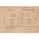 Erdőőri-vadöri egészségi alkalmassági vizsgálat orvosi bizonyítványa. 1924. Sövényháza