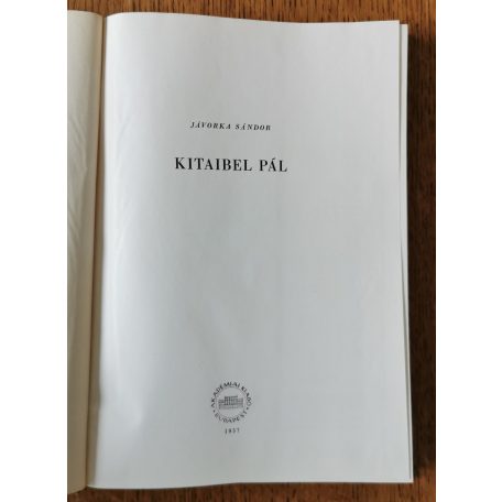 Jávorka Sándor: Kitaibel Pál