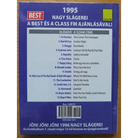 Csarnai Edit: Best of emlékalbum-sorozat 1990-2009. - CD-vel (19 kötet)