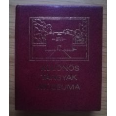 Lázár Gyula: Különös Tárgyak Múzeuma (minikönyv)