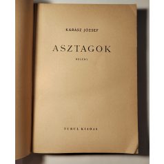 Kárász József: Asztagok (Illusztrált borítóval).