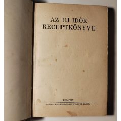 Az uj idők receptkönyve