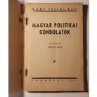Teleki Pál, gróf: Magyar politikai gondolatok (Nemzeti Könyvtár 42-43. sz.)