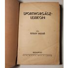 Szeley Dezső: Sporthorgász lexikon