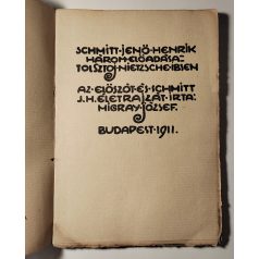   Schmitt Jenő Henrik: Három előadás - Tolsztoj, Nietzsche, Ibsen