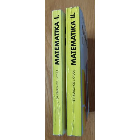 Obádovics J. Gyula, Dr.: Matematika I-II