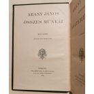 Arany János összes munkái. Uj lenyomat.  (1-13. kötet, teljes!) 