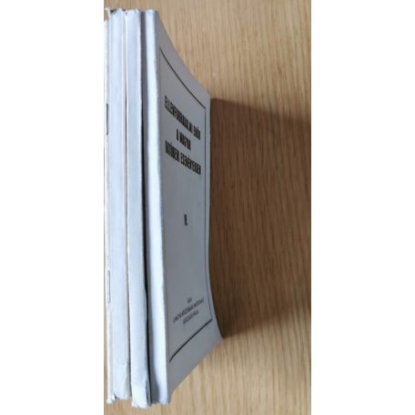 Ellenforradalmi erők a magyar októberi eseményekben I-IV.