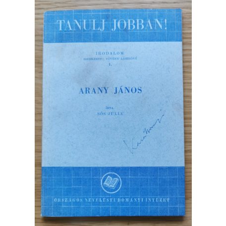 Sós Júlia: Arany János