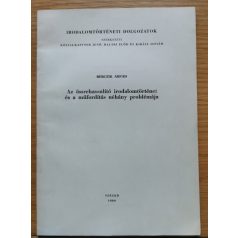   Berczik Árpád: Az összehasonlító irodalomtörténet és a műfordítás néhány problémája (Dedikált!)
