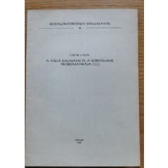   Csetri Lajos: A stílus fogalmai és a korstílusok problematikája (Dedikált!)