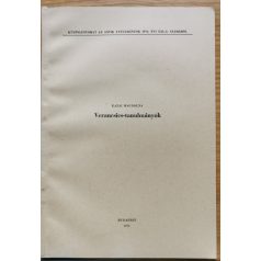 Kazai Magdolna: Verancsics-tanulmányok (Dedikált!)