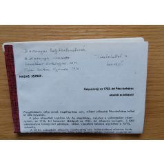   Madas József: Helyszínrajz az 1722. évi Pécs-belváros utcáiról és telkeiről (Dedikált!)