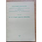 Nyíri Antal: Az -ó, -ő képzős igenevek történetéhez  (Dedikált!)