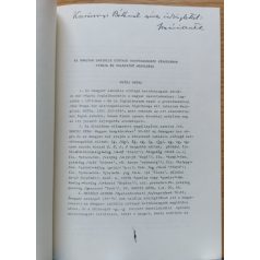   Nyíri Antal: Az ómagyar labiális utótagú kettőshangzók kérdésének vitája és valószínű megoldása  (Dedikált!)