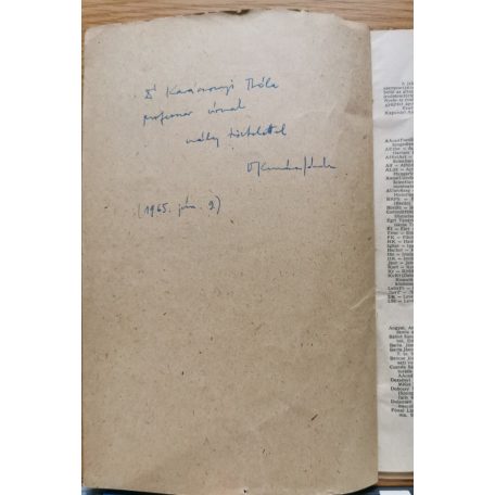 V. Kovács Sándor: Magyar irodalomtörténetírás 1963. (Bibliográfia) - (Dedikált!)