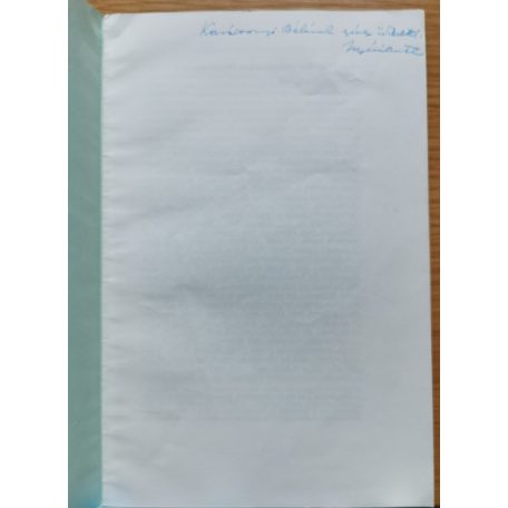 Nyíri Antal: Zur Frage der altungarischen Diphthonge (Dedikált!)