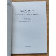 Zolnai Béla (szerk.): Széphalom